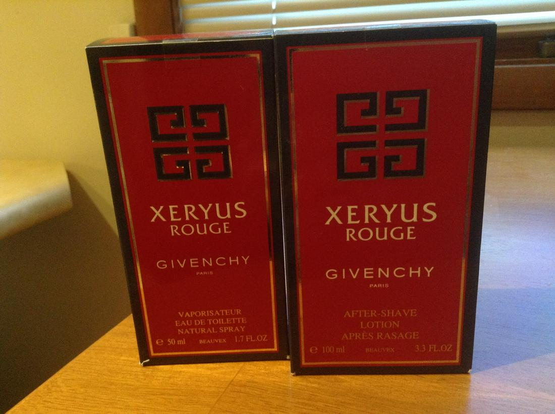 Givenchy Xeryus Perfume And After Shave Lotion In The