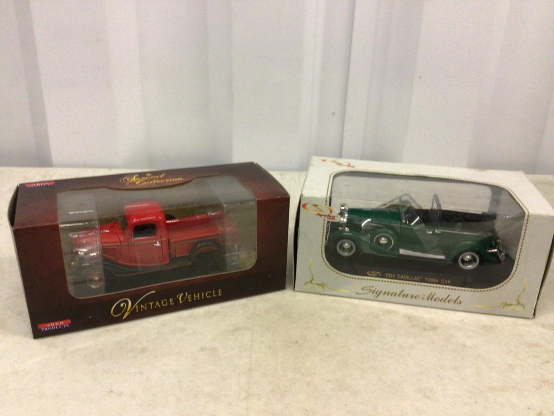 1933 Cadillac Town Car and 1936 Ford Pickup Truck (1 of 1)