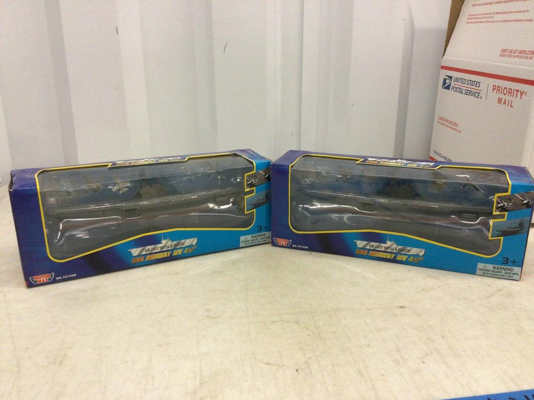 lot of two USS Midway ICV 41J: New in Box