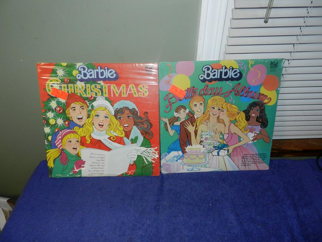 2 Barbie Albums Christmas Birthday: 2 Barbie Albums Christmas Birthday