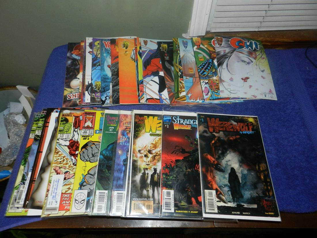 Lot of Comics She Hulk Strange Tales Werewolf More (1 of 1)