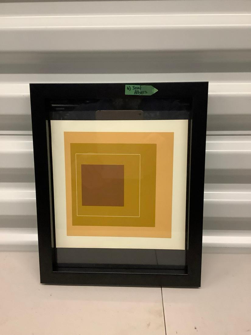 Josef Albers Gemini G.E.L. 1966 lithograph (1 of 1)