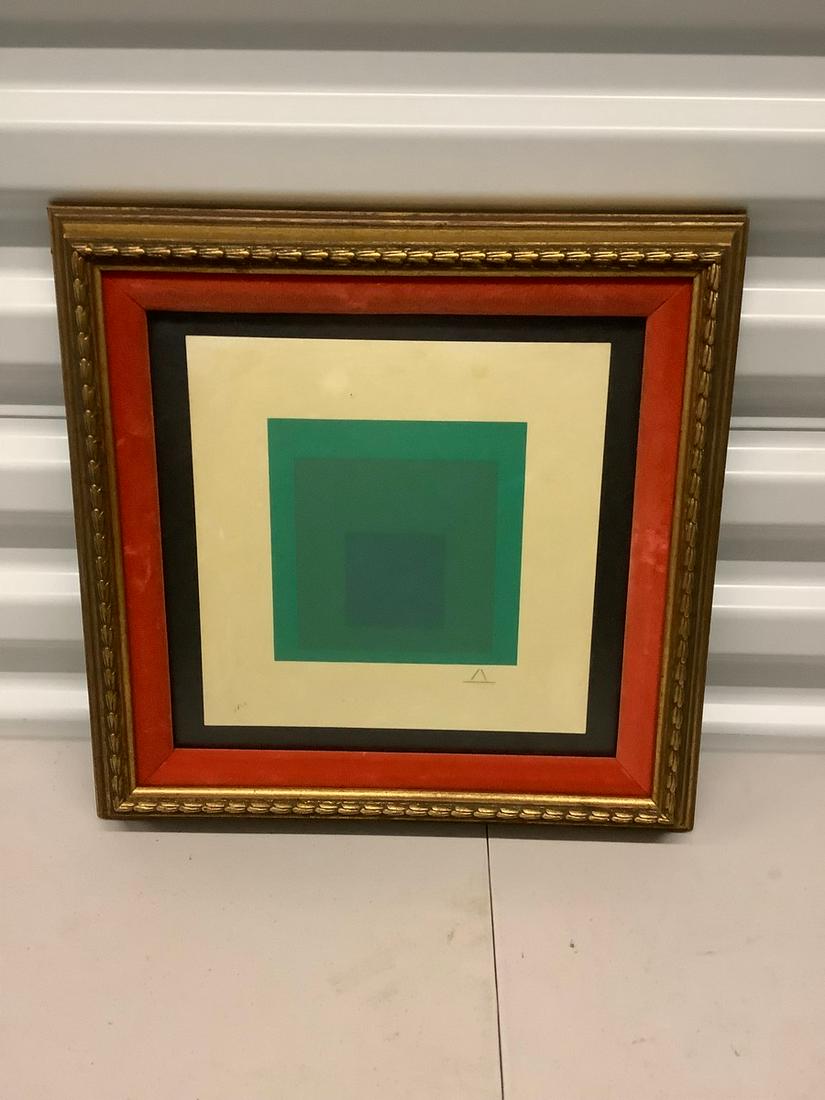 Josef Albers silkscreen "Homage to the square" pencil (1 of 1)