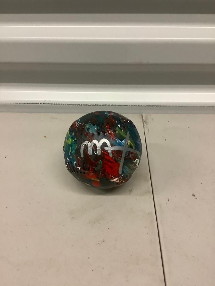 Attr. Peter Max signed baseball (1 of 1)