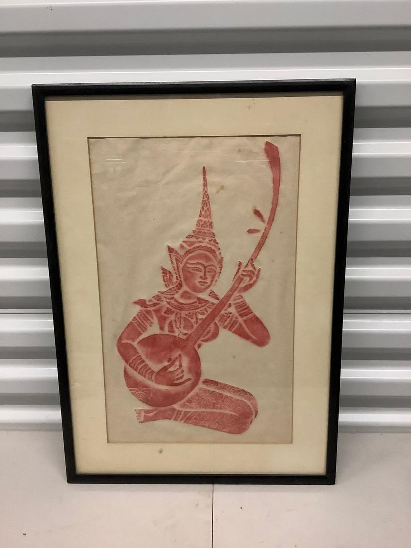 Framed original artwork 21x15 (1 of 1)