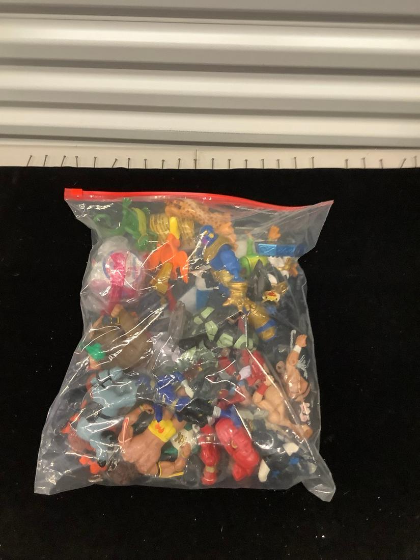 Large lot of assorted action figures WWE, WWF etc. (1 of 1)
