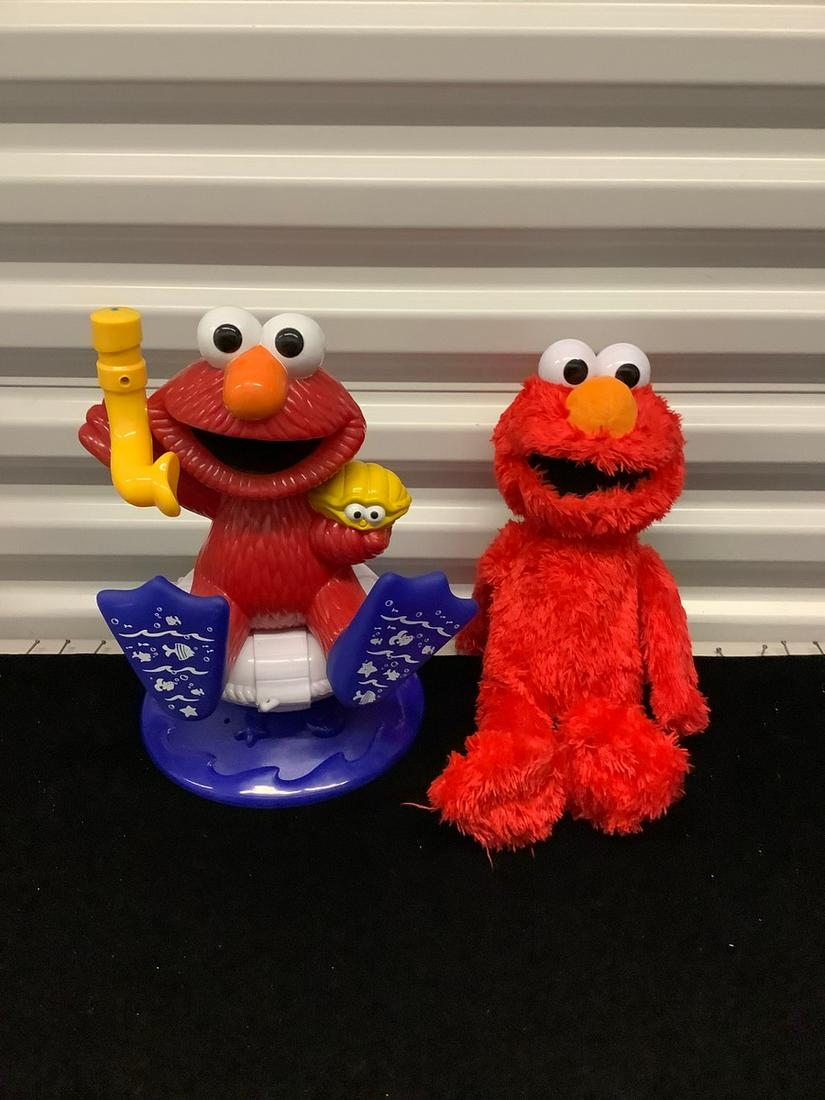 Tickle me elmo plus vntg elmo sprinkler tallest 12: Tickle me elmo plus vntg elmo sprinkler tallest 12 inches tall