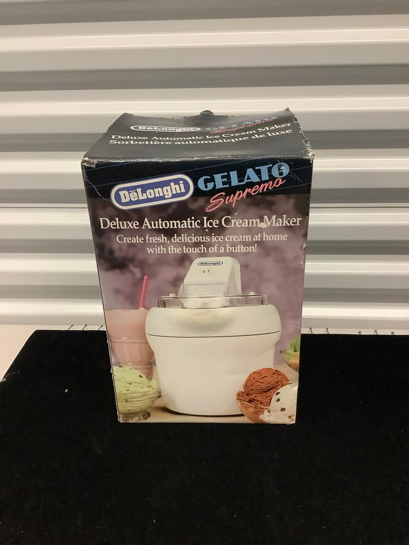 DeLonghi Gelato supreme home ice cream maker: DeLonghi Gelato supreme home ice cream maker