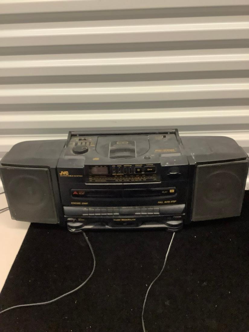jVC PC-x100 portable cd cassette stereo (1 of 1)