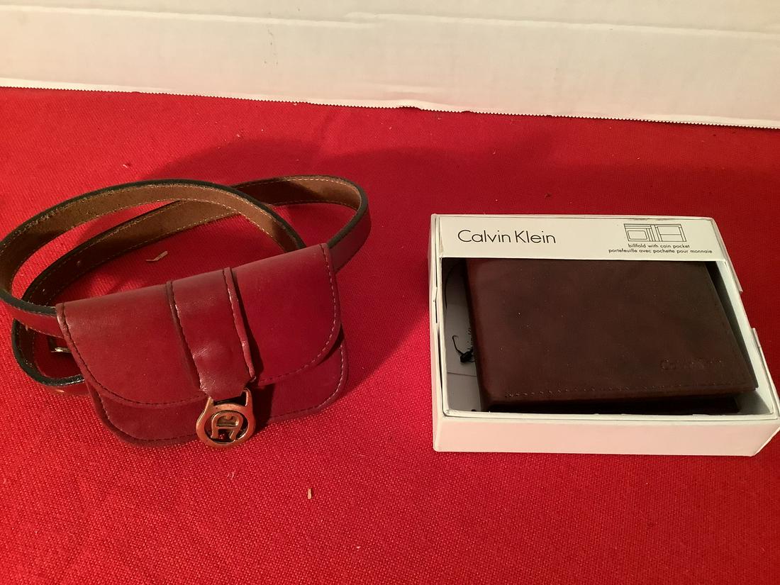 Vintage Calvin Klein wallet and more: Vintage Calvin Klein wallet and more