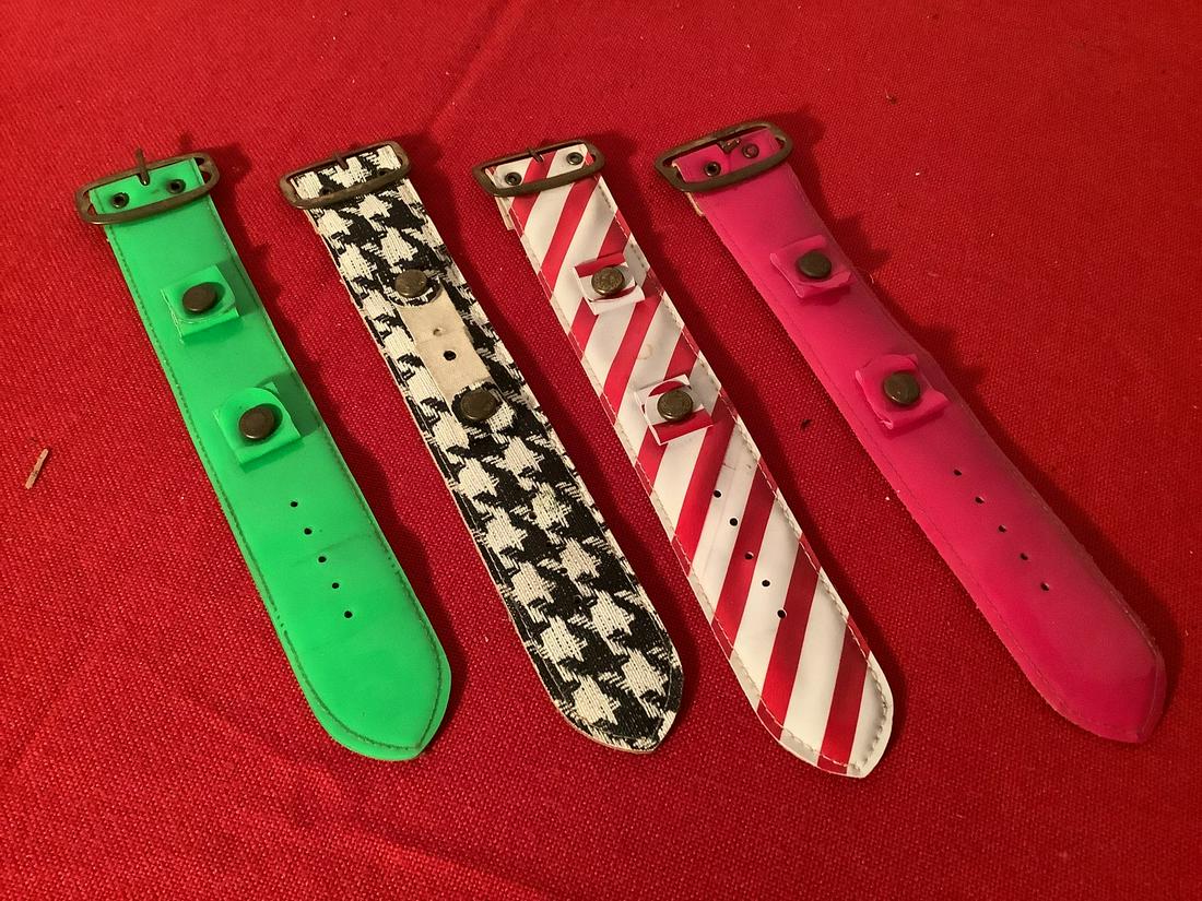 4 Vintage Watch Bands (1 of 1)