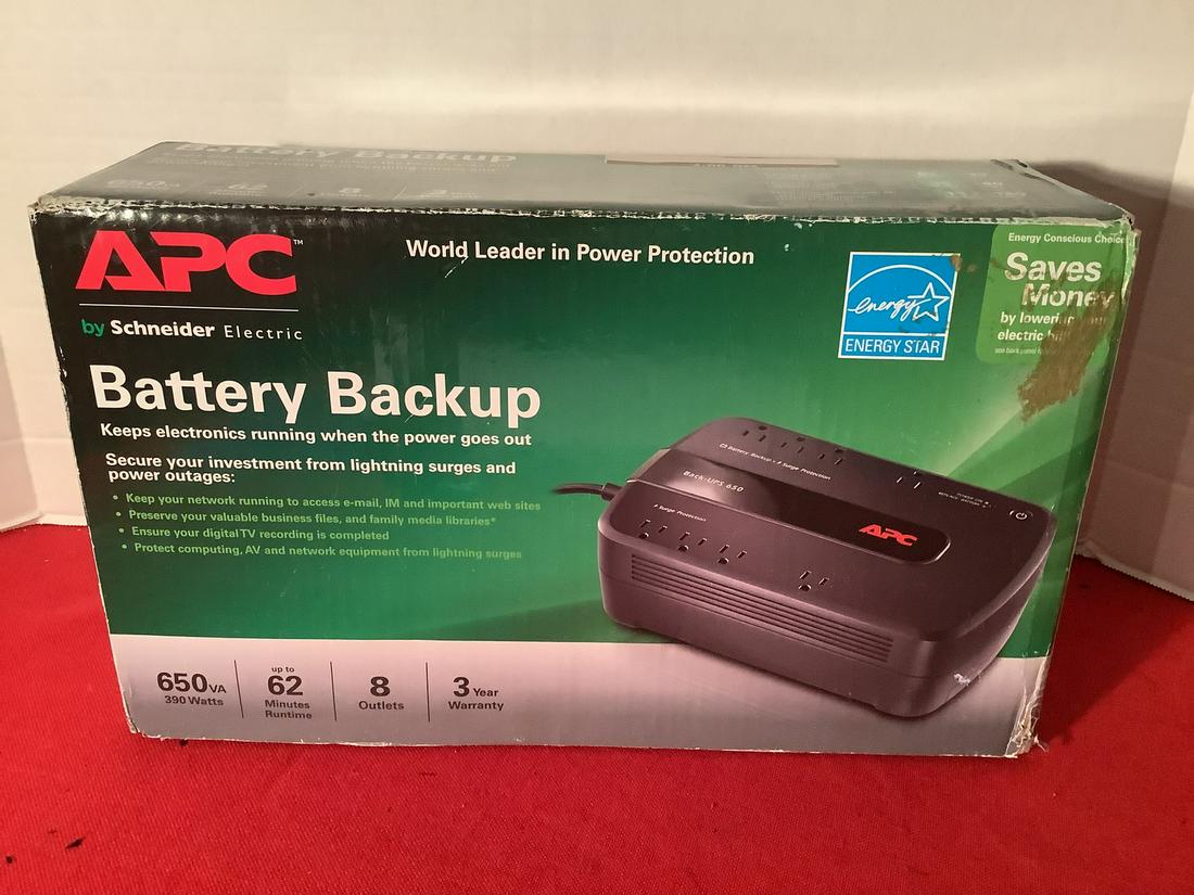 APC Battery Back up 650va 390 vwatts (1 of 1)