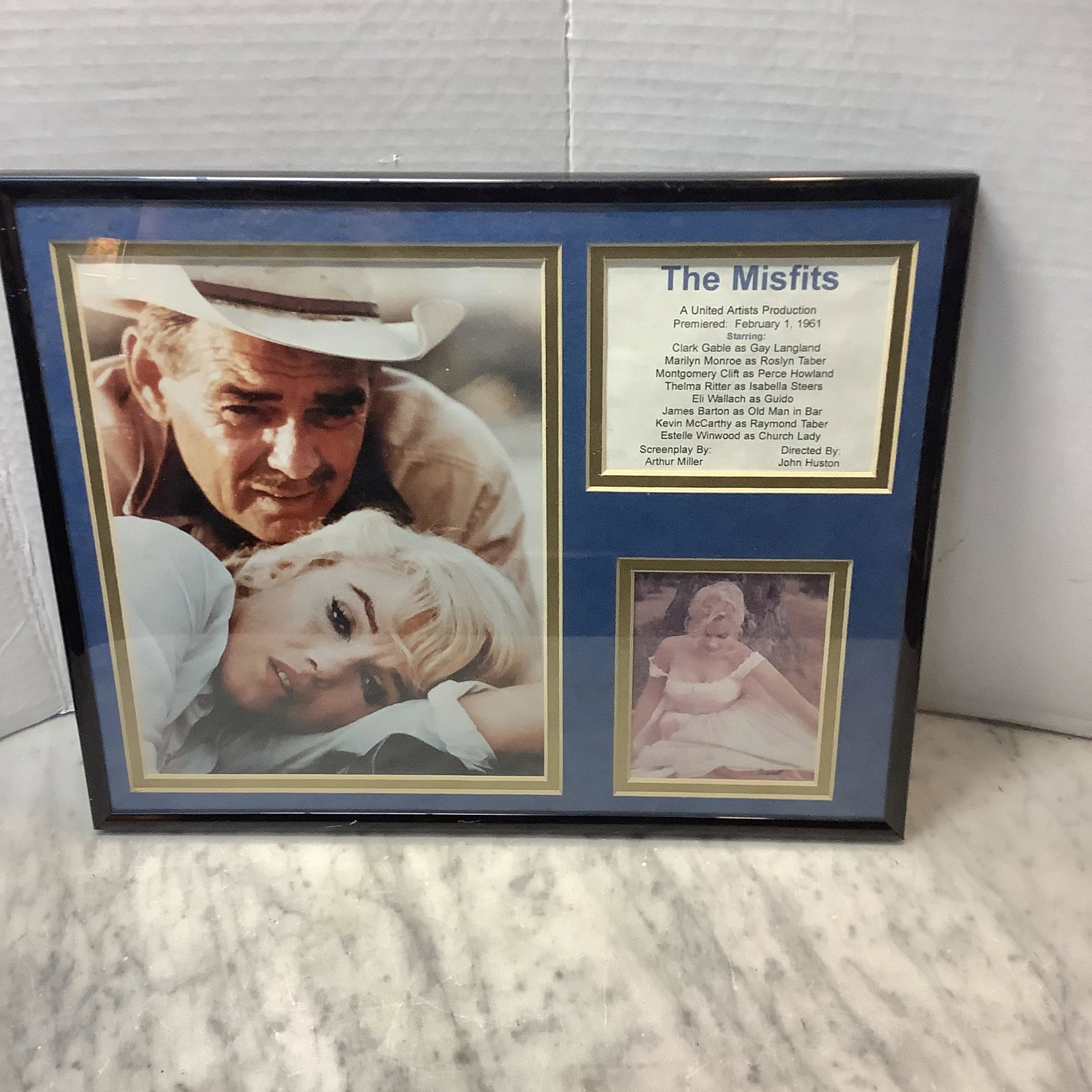 The Misfits Marilyn Monroe 1961 framed movie (1 of 1)