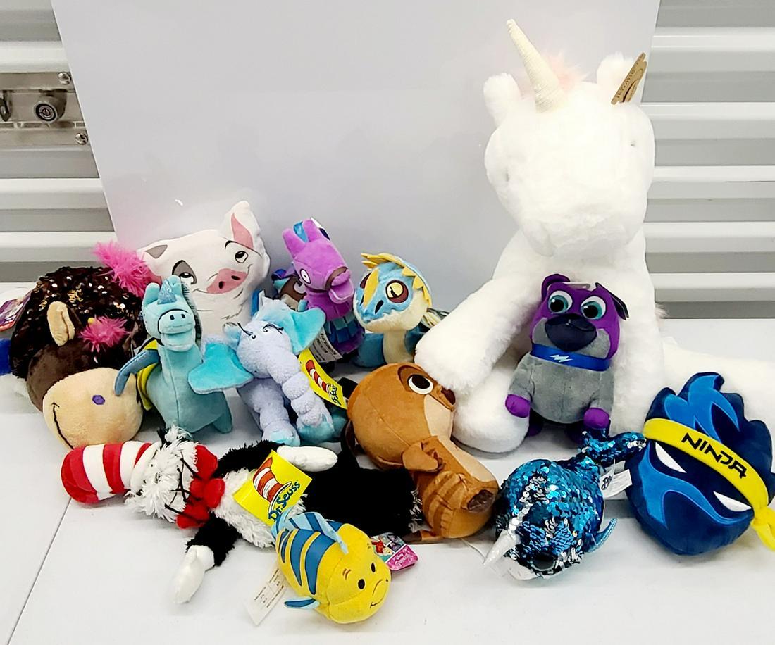 NWT Plush incl Disney Dr Seuss Fortnite (1 of 1)