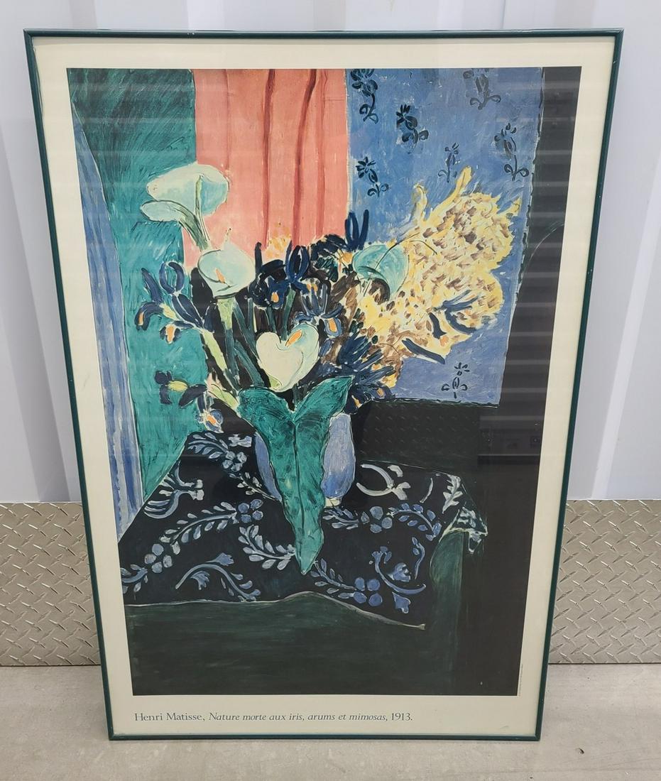 Framed Matisse Poster 36x24 (1 of 1)