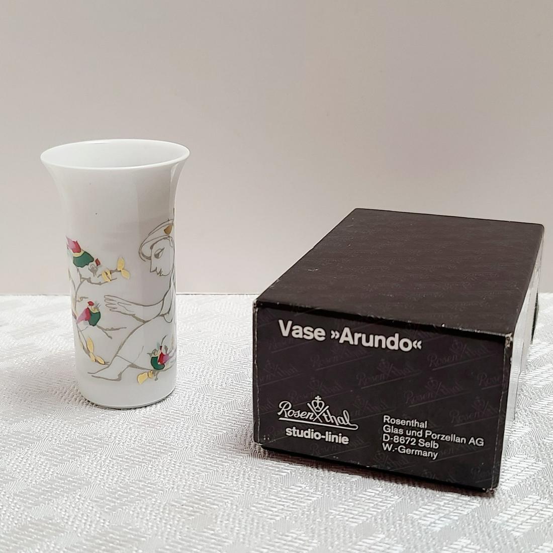 Vintage Rosenthal Vase W Germany 3.5" (1 of 1)