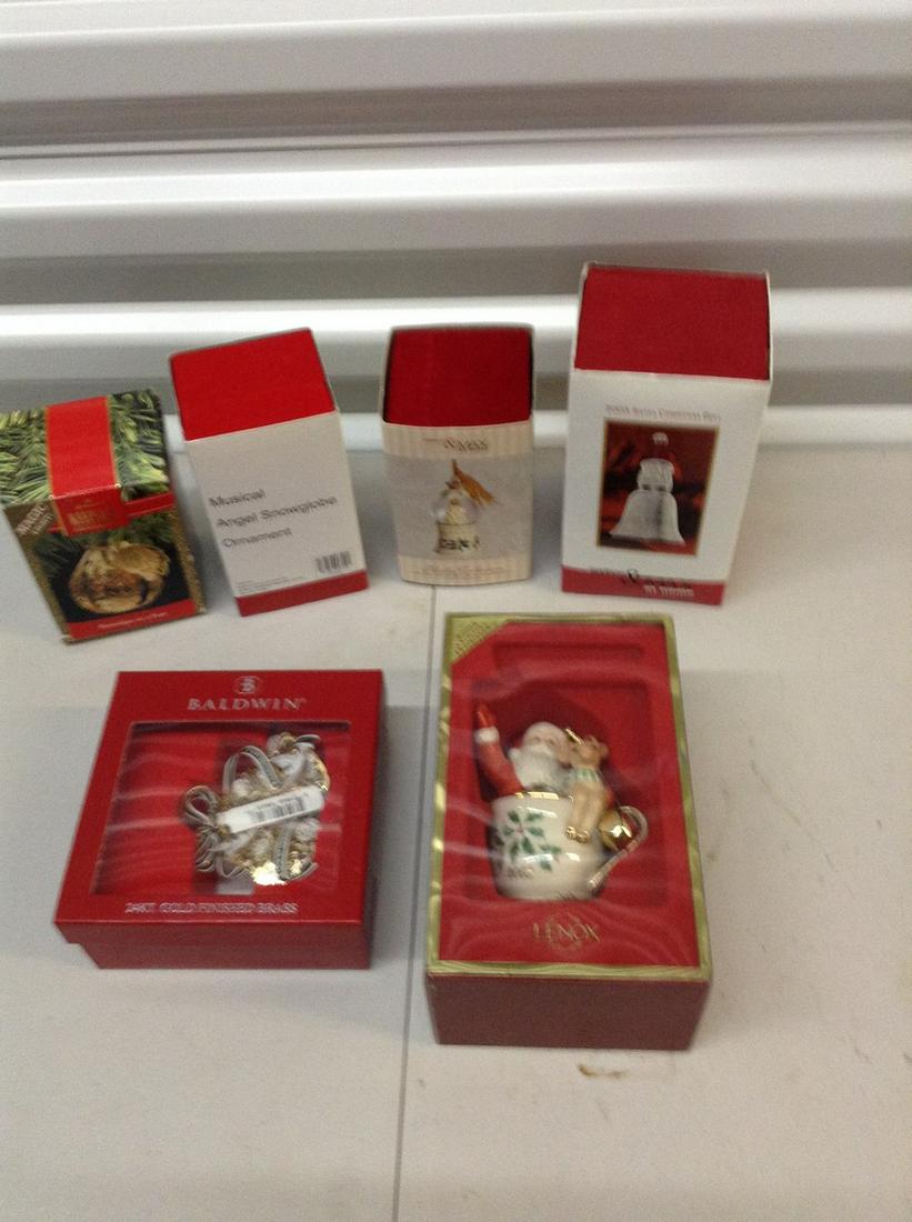 Lot of christmas ornaments lenox, baldwin and more: Lot of christmas ornaments lenox, baldwin and more