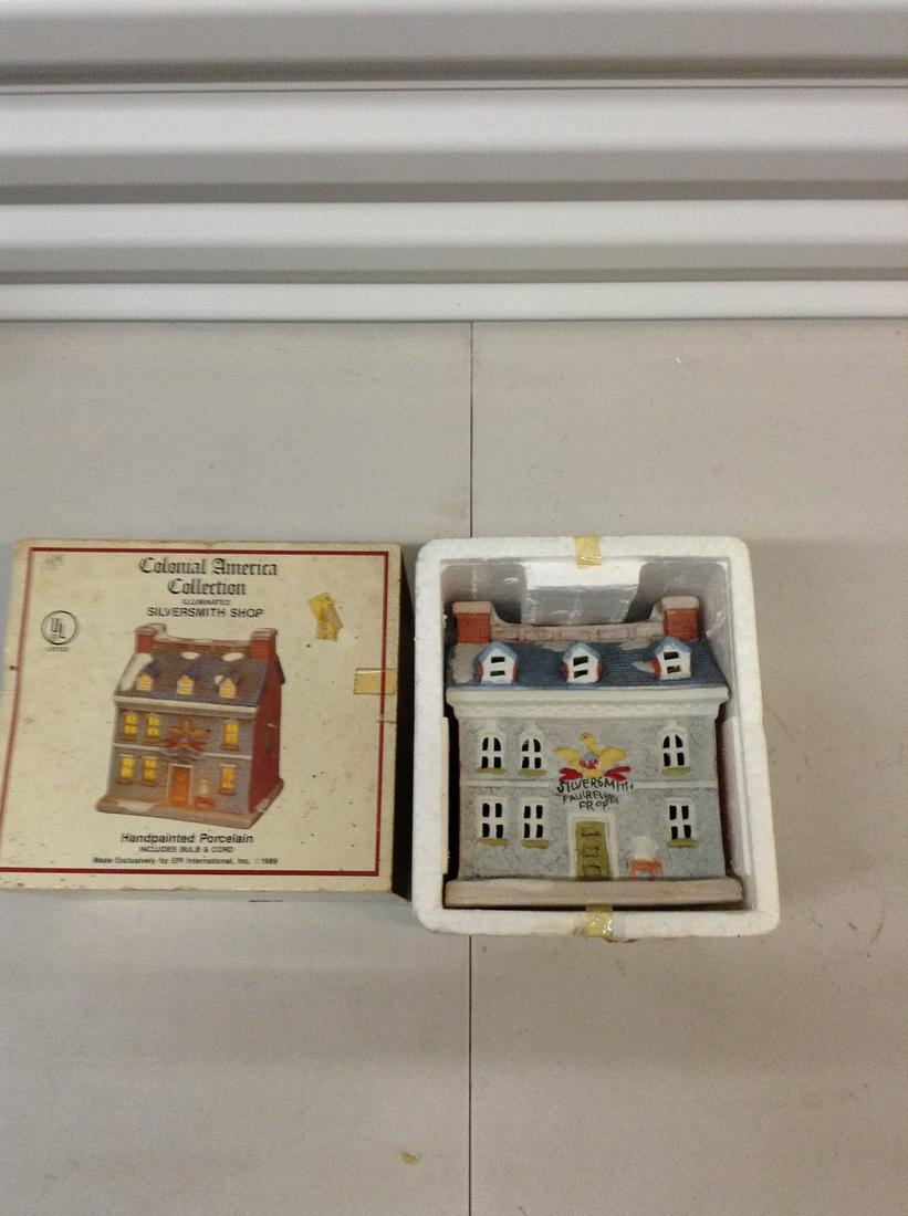 Colonial America Collection silversmith shop 6 inches (1 of 1)