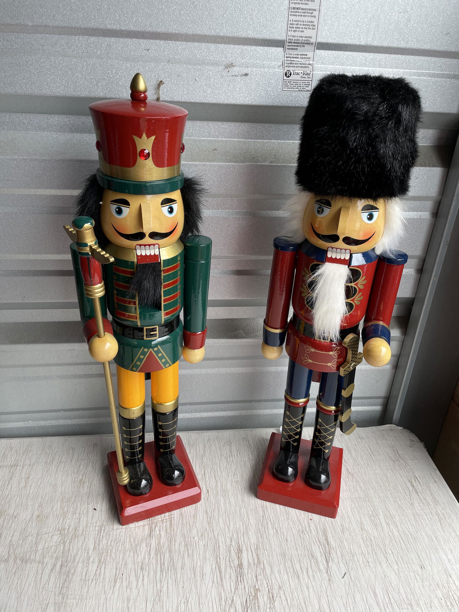 Pair of nutcrackers tallest 24 inch (1 of 1)