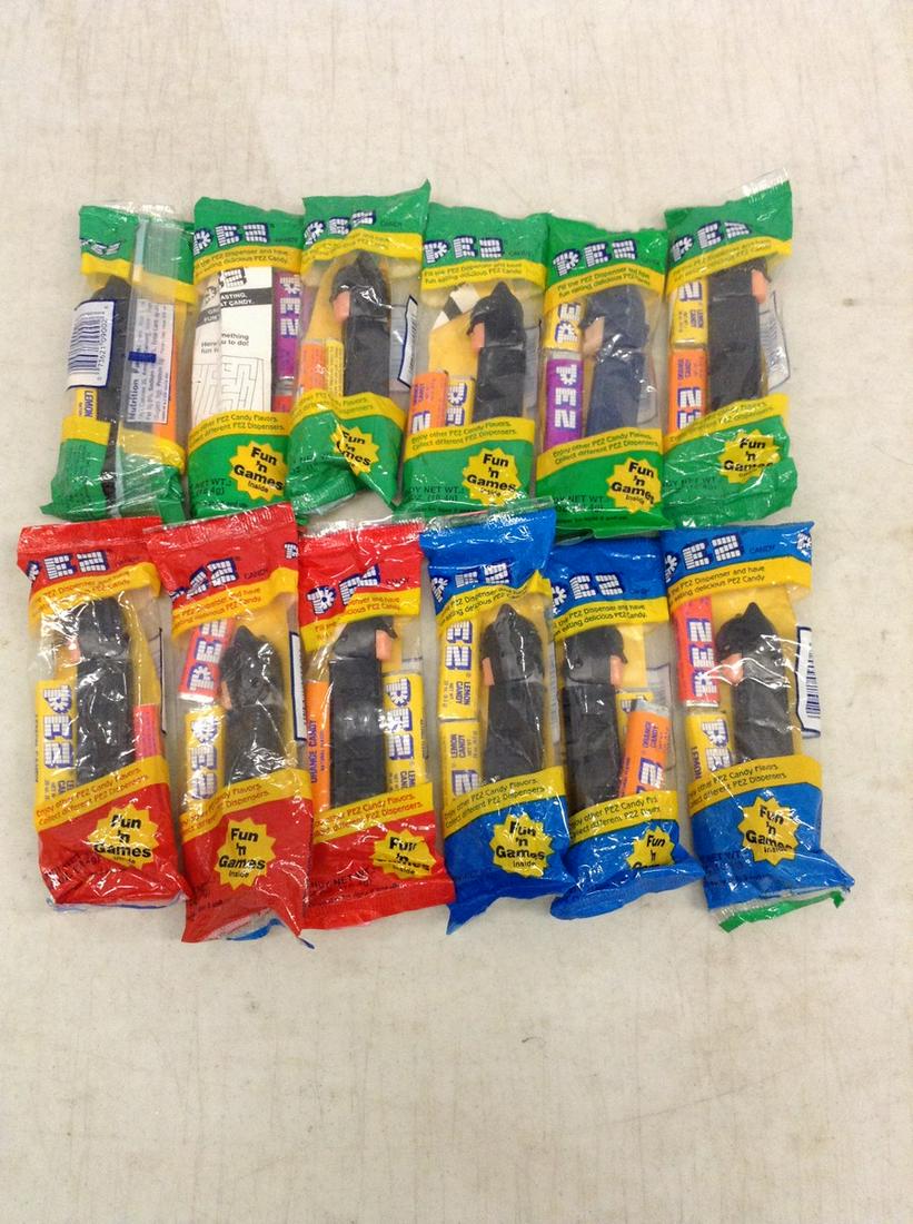 Lot of Batman Pez Dispensers: Lot of Batman Pez Dispensers