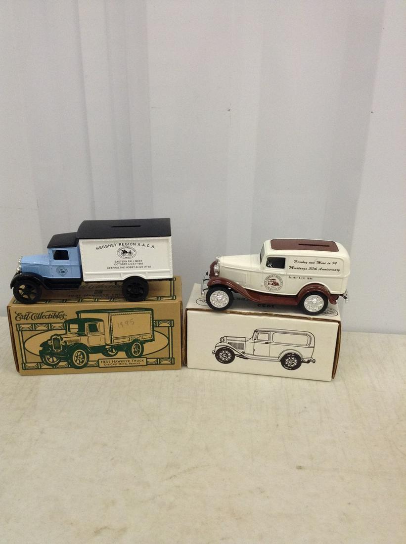 Two ERTL Die-Cast Metal 1994 Panel Delivery Bank and (1 of 1)
