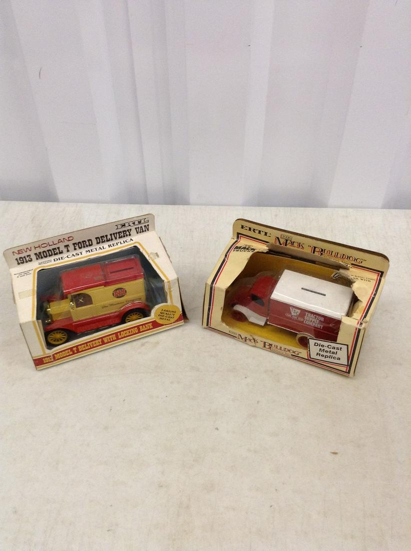 Two ERTL Die-Cast 1926 Mack Bulldog and 1913 Model T (1 of 1)