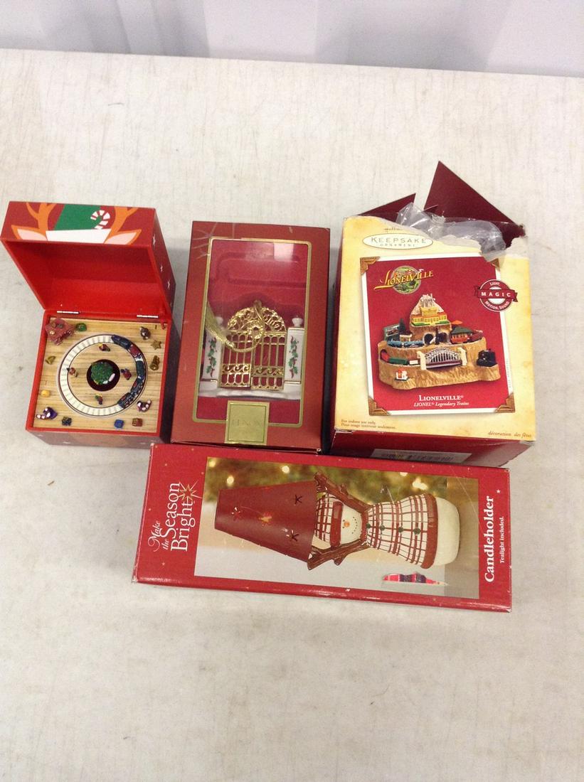 Lot of Lenox and Hallmark Christmas Decorations and (1 of 1)