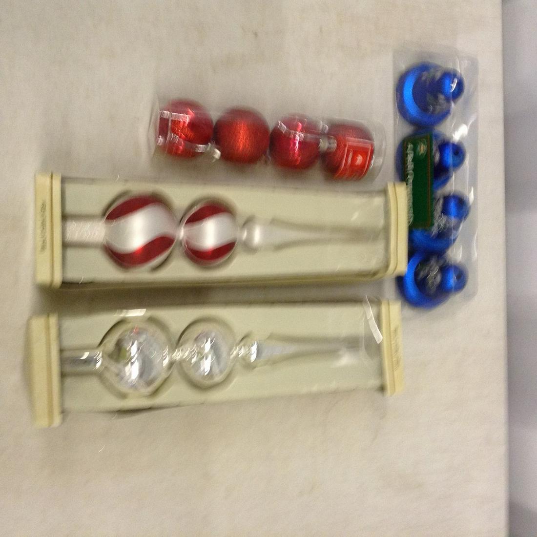 Lot of handcrafted glass tree toppers (12 inch tall) (1 of 1)