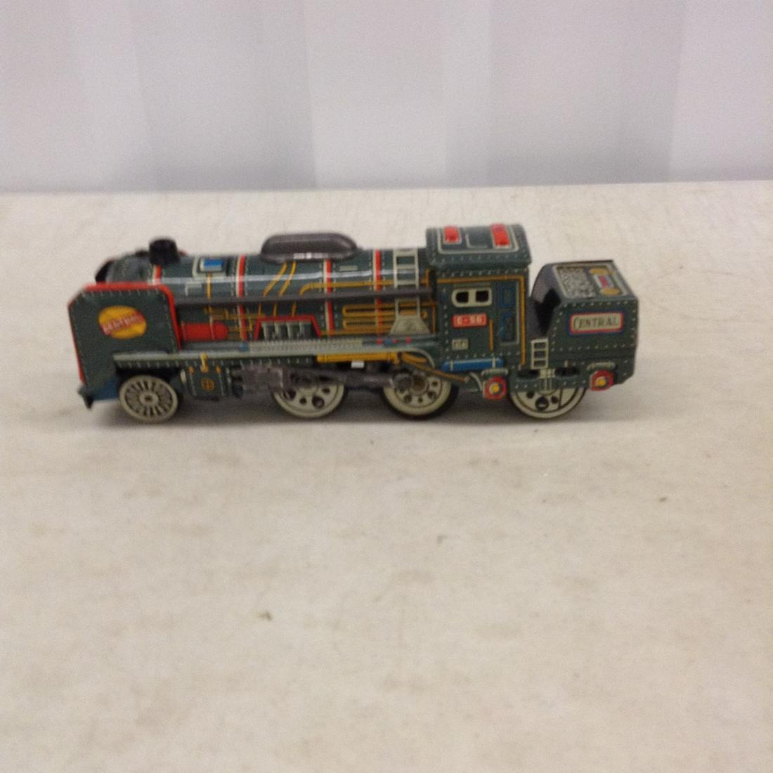 Vintage toy litho tin train made in japan 9 inches (1 of 1)