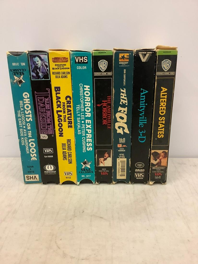 Lot of Sci-Fi VHS Tapes: Lot of Sci-Fi VHS Tapes