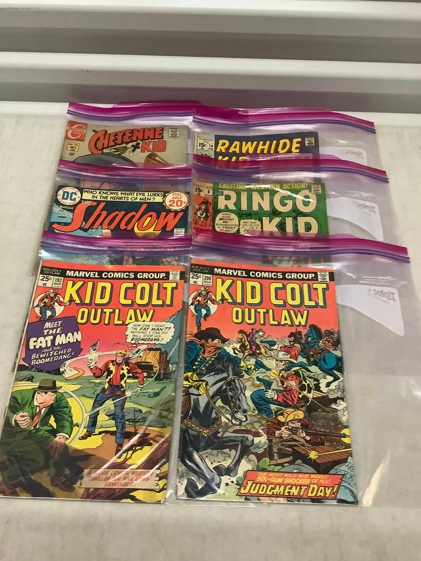 Lot of raw hide kid and other western themed comics (1 of 1)