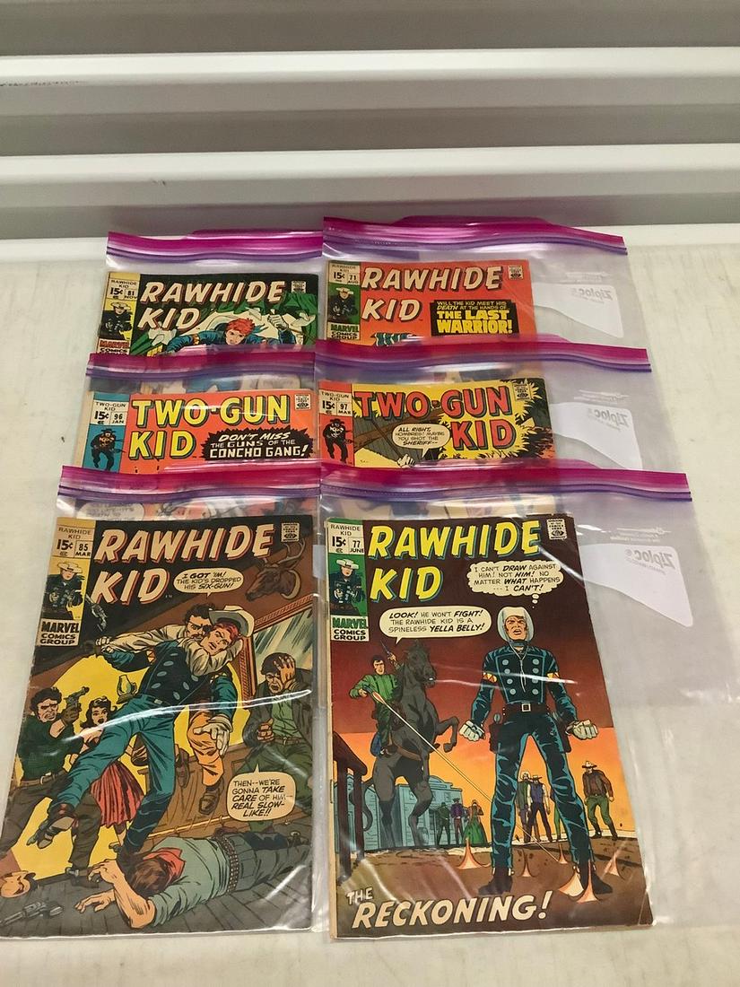 Lot of rawhide kid and other western themed comics (1 of 1)