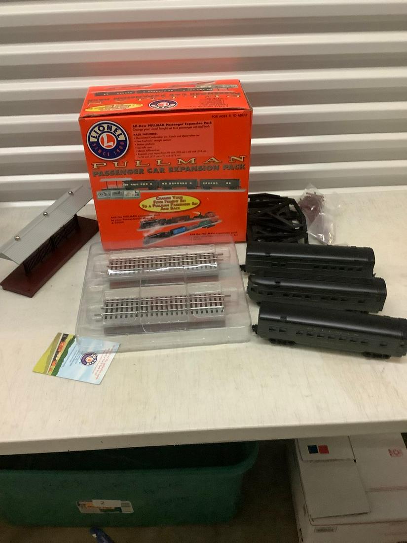 Lionel pull man passenger car expansion pack complete: Lionel pull man passenger car expansion pack complete