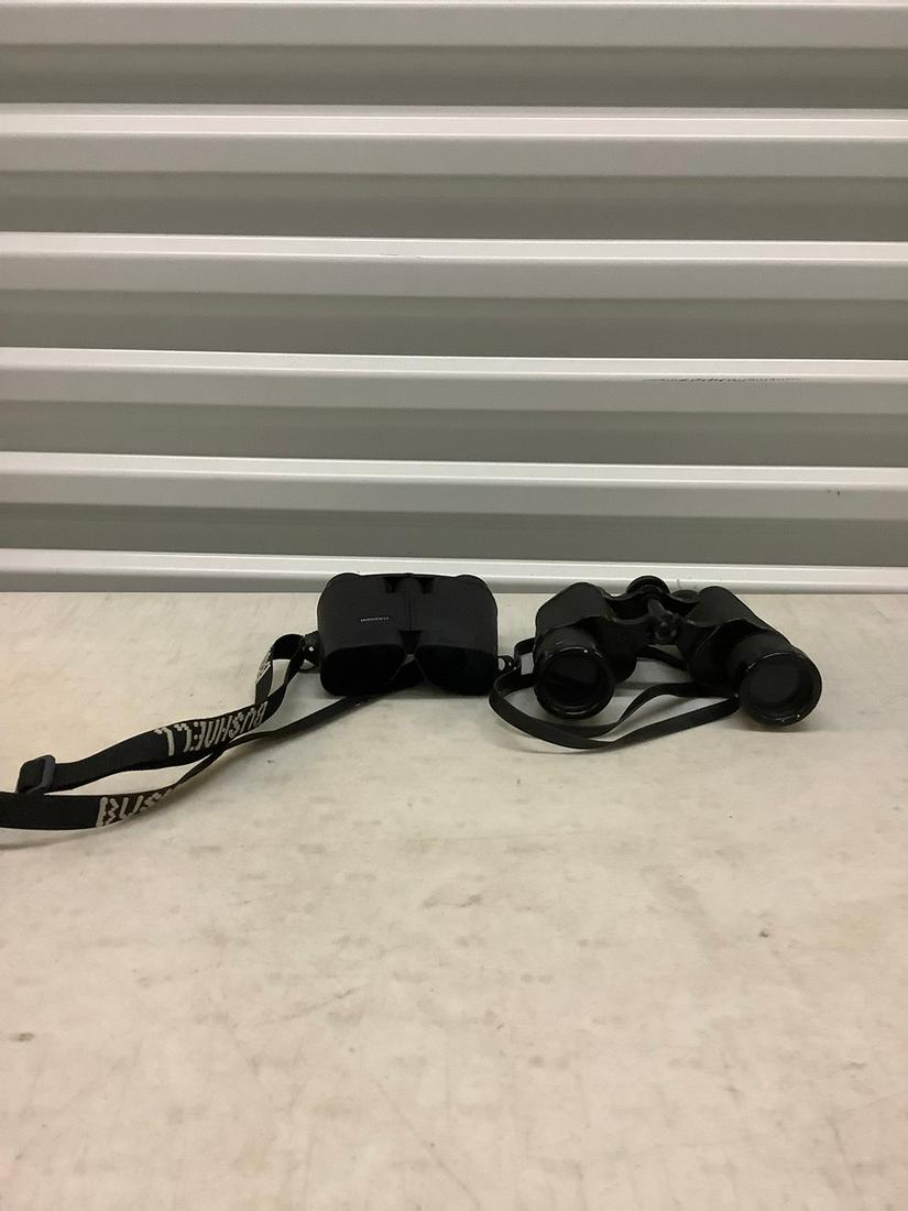 Lot of Bushnell 8X25 and Manon Binoculars 7X35: Lot of Bushnell 8X25 and Manon Binoculars 7X35