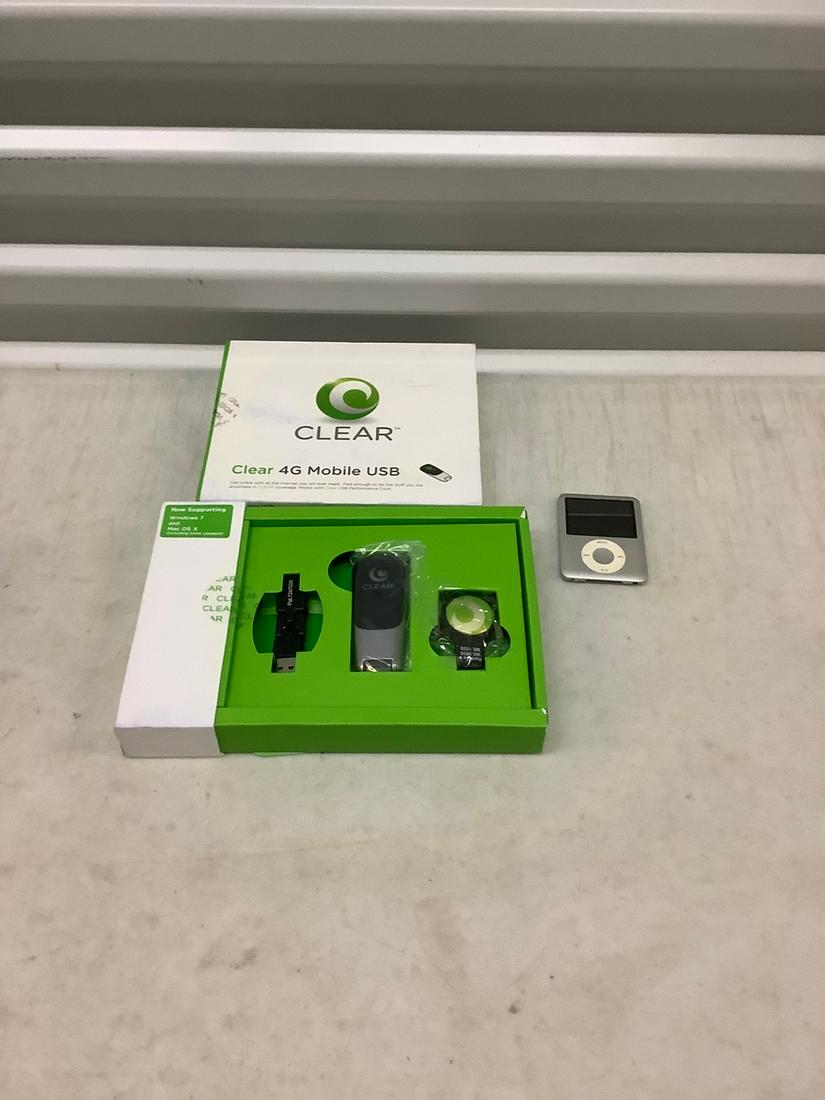 Clear 4G mobile USB and iPod: Clear 4G mobile USB and iPod