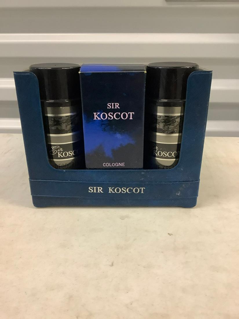 1960's "Sir Koscot" Mens' cologne set Mint in Box never (1 of 1)