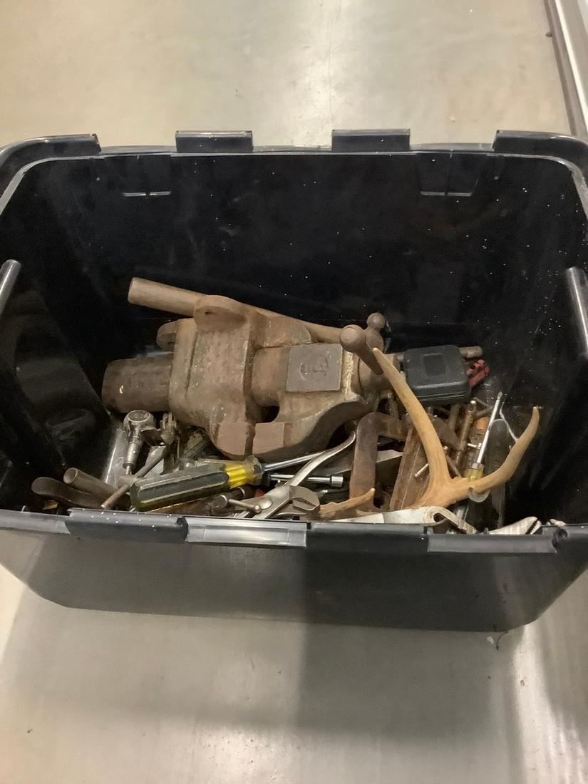 Large lot of various tools clamp, hammer, screwdrivers (1 of 1)