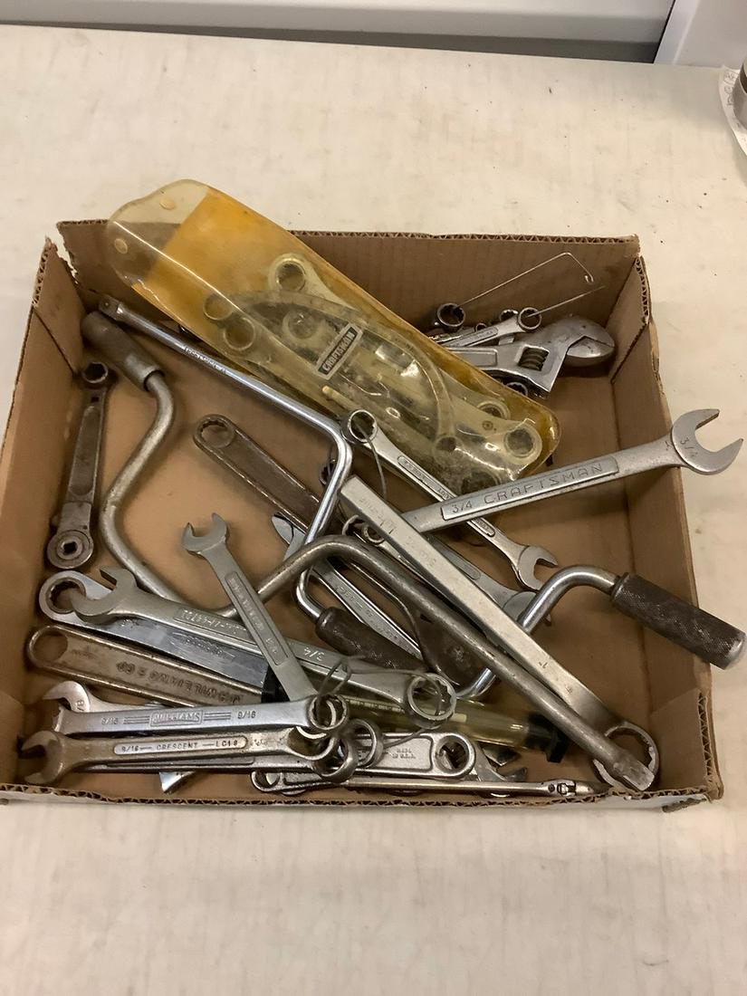Large lot of tools wrenches and more (1 of 1)