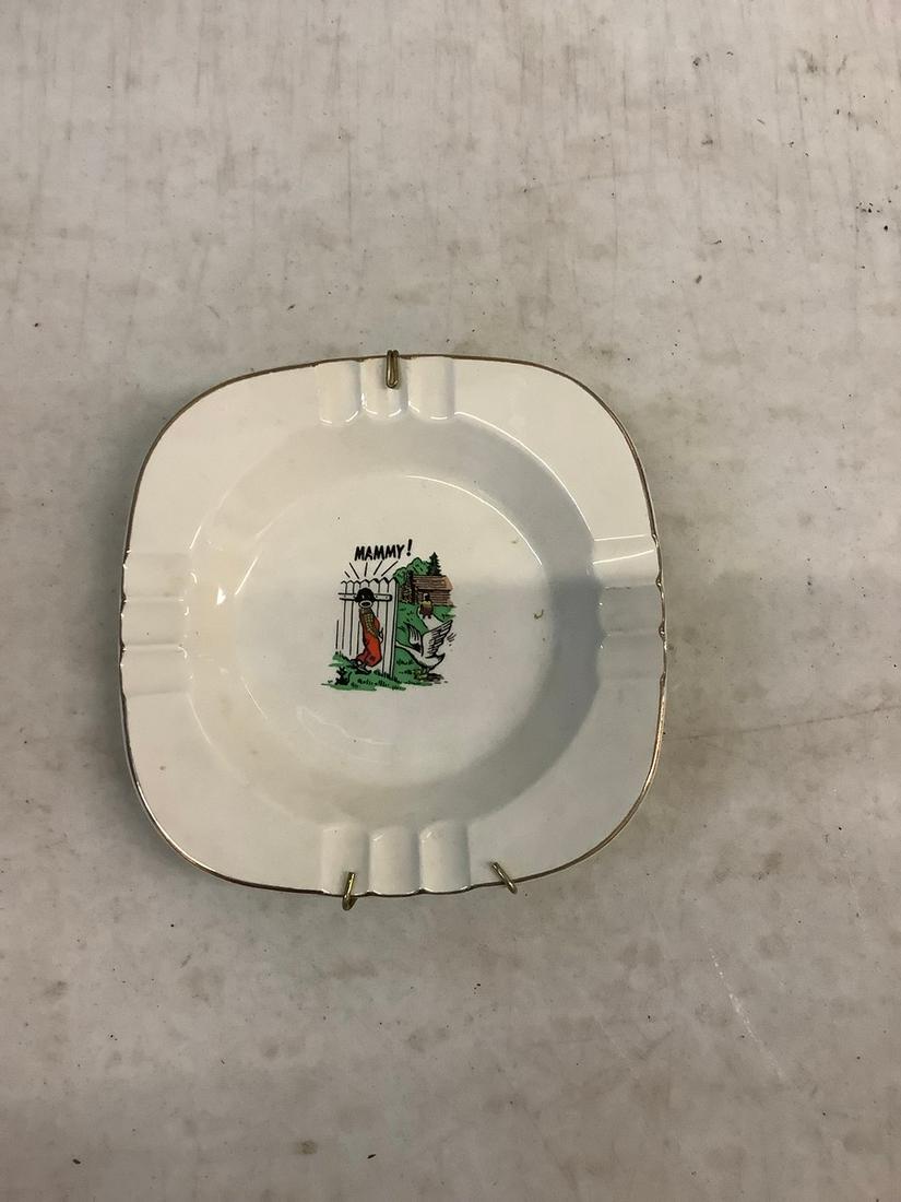 Vintage "mammy" ashtray: Vintage "mammy" ashtray