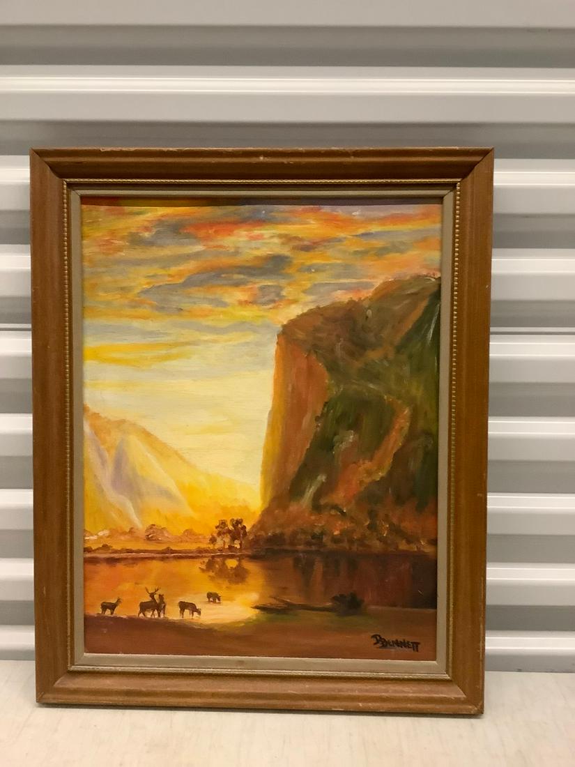 Original Artwork Signed D. Bennett 21x17 (1 of 1)