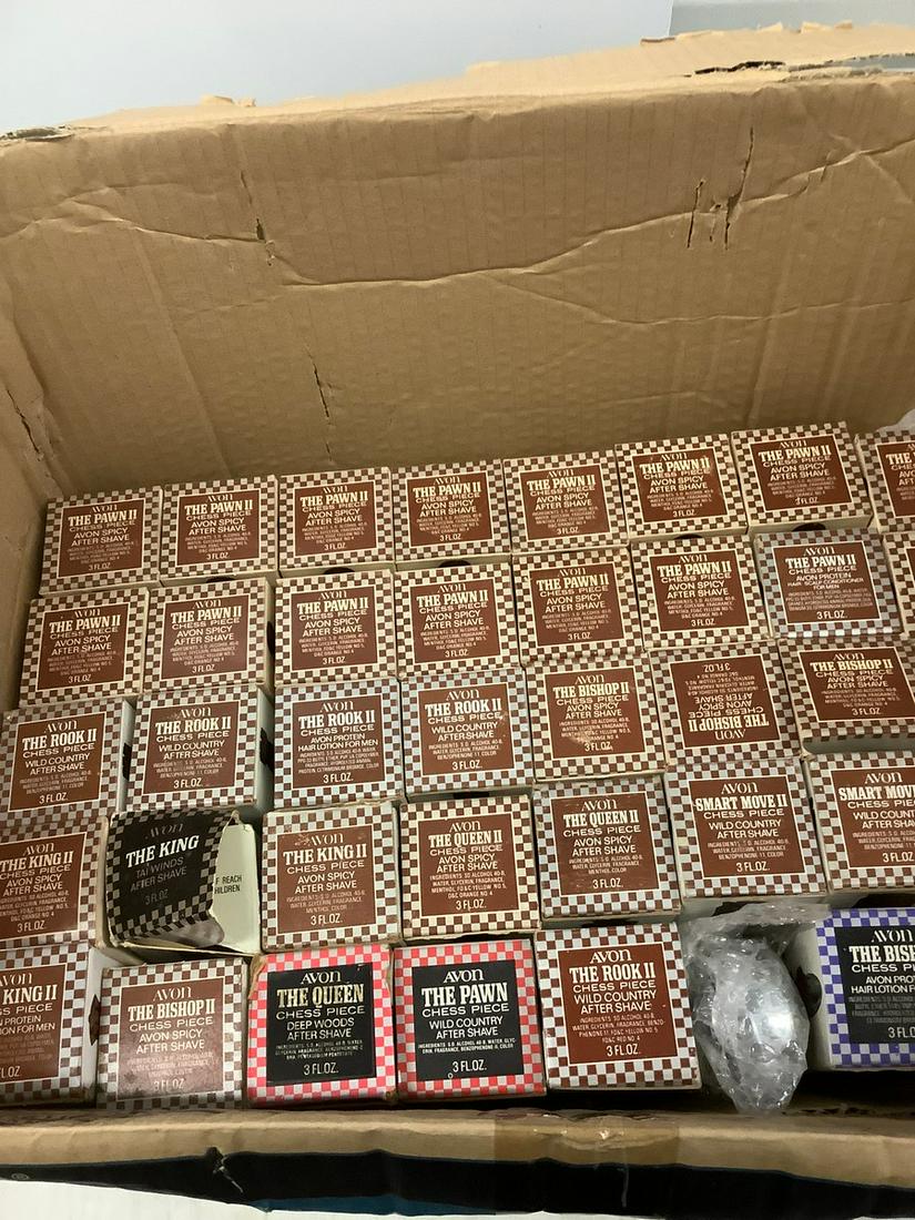 Large Lot of Avon Chest Piece Aftershave (1 of 1)