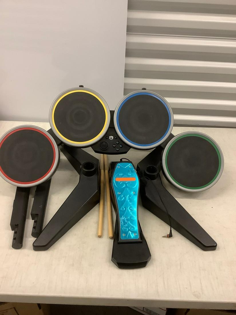 Rock Band Drums with Pedal (1 of 1)