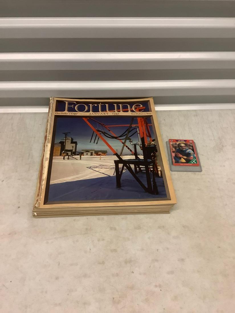 Fortune Magazine 1941 and Mets Card (1 of 1)
