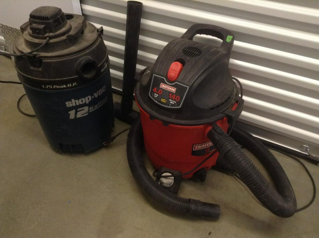 Craftsman & ShopVac Vacuums (1 of 1)