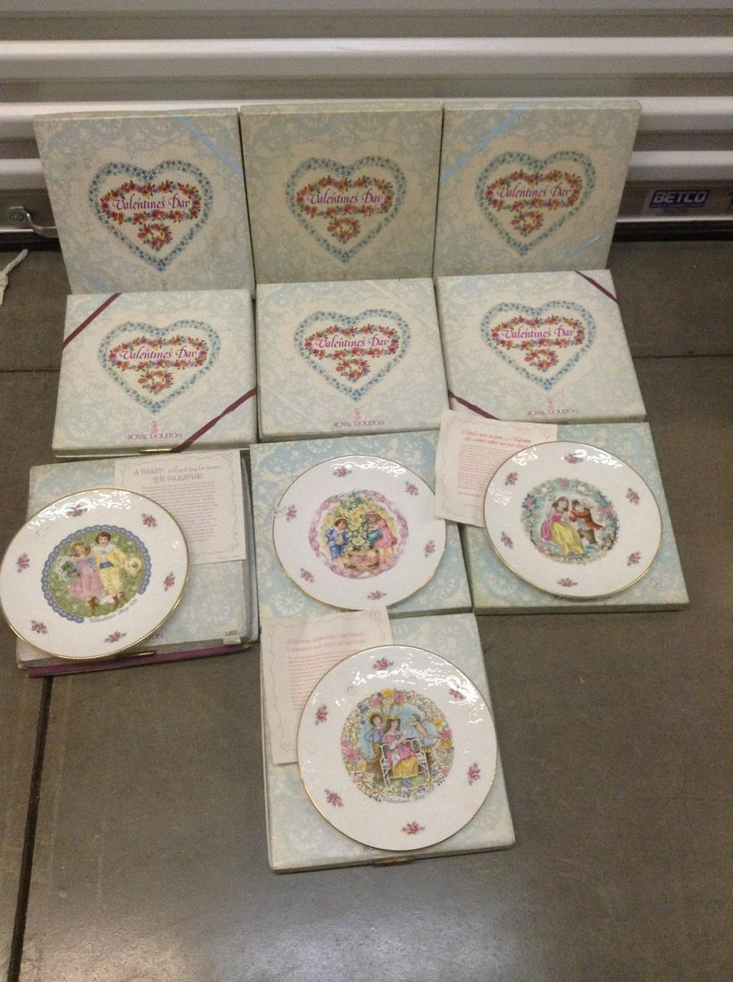 Large lot of Royal Doulton Boxed Collectors Plates (1 of 1)