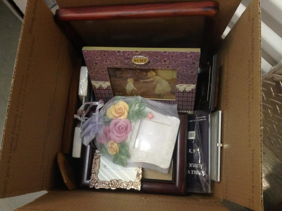 Box of Picture Frames: Box of Picture Frames