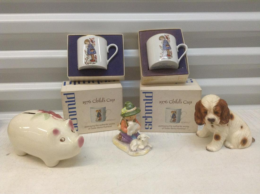 1976 Schmid Child's Cups, Goebel W Germany Boy with (1 of 1)