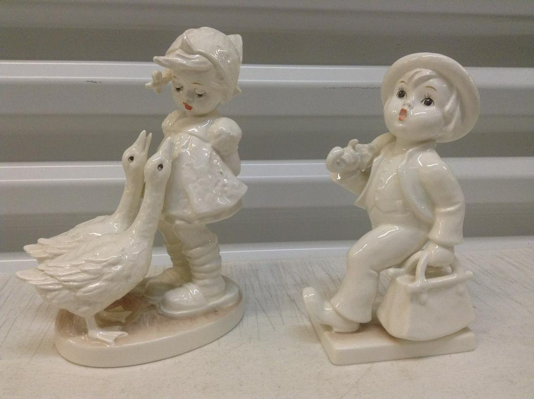 Goebel Germany "Expressions of Youth" Statues tallest: Goebel Germany "Expressions of Youth" Statues tallest 8"