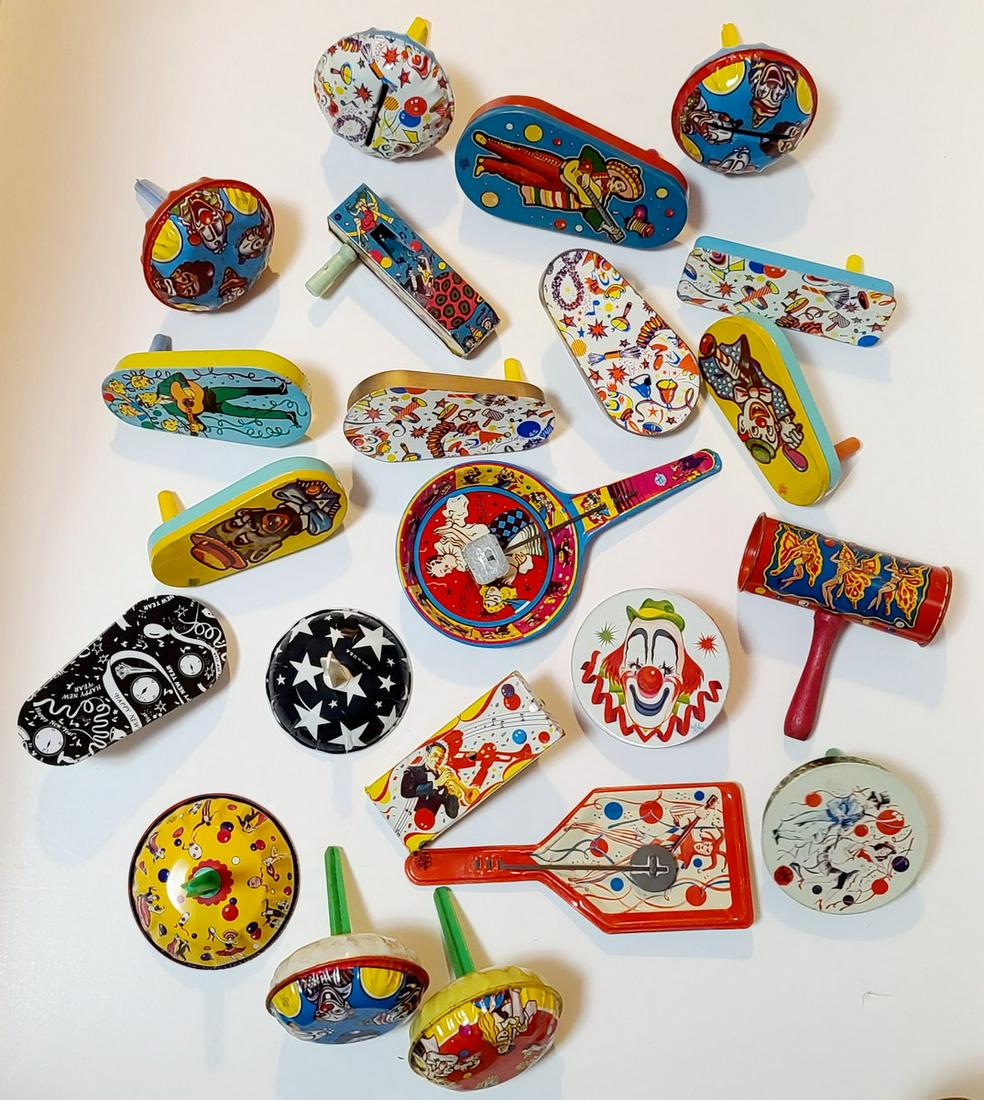 Vintage Tin Noisemaker Collection (1 of 1)