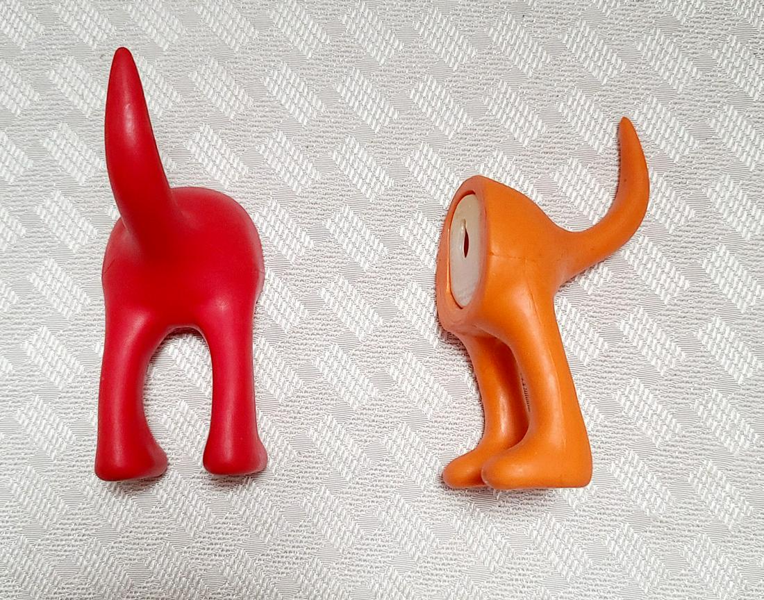 Animal Butt Wall Hooks 5x3": Animal Butt Wall Hooks 5x3"